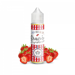 E liquide France Fraise Symphonie 50ml - LE COQ QUI VAPE | Cigusto | Cigarette electronique, Eliquide
