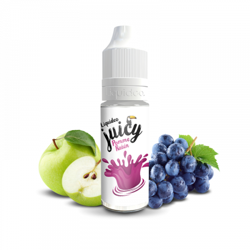 E Liquide Pomme Raisin Tentation 10 ML Liquideo 4 taux de Nicotine | Cigusto | Cigarette electronique, Eliquide