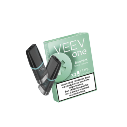 Cartouche pré remplie eliquide Veev One Blue Mint 20 mg | Cigusto | Cigarette electronique, Eliquide