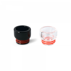 Drip Tip 810 Glass, Drip Tip en verre noir ou transparent | Cigusto | Cigusto | Cigarette electronique, Eliquide