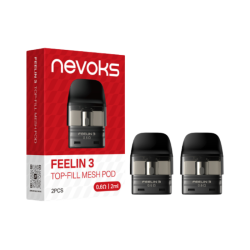 Cartouche Feelin 3 avec une résistance intégrée de chez Nevoks | Cigusto | Cigarette electronique, Eliquide