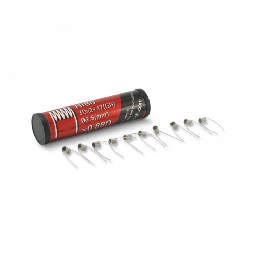 Micro Fused Clapton coil Ni80 30GA+2x42GA Fumytech pour atomiseur RTA RDA | Cigusto | Cigarette electronique, Eliquide