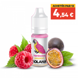 FRAMBOISE/PASSION 50/50 SOLANA 50ML | Cigusto | Cigarette electronique, Eliquide