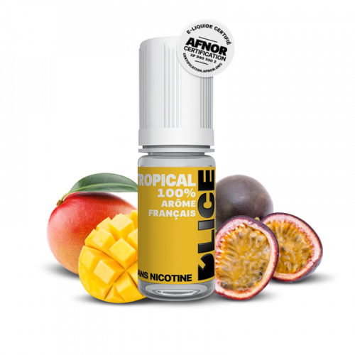 Tropical D'LICE  6 mg Fruité 80/20 France 6 mg | Cigusto | Cigarette electronique, Eliquide