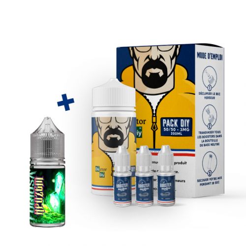 Pack DIY Caster 230 ml 50/50 - Doctor DIY| Cigusto | Cigusto | Cigarette electronique, Eliquide