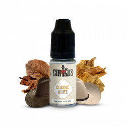 E liquide Classic White 10ml - Cirkus Authentic | Cigusto | Cigarette electronique, Eliquide