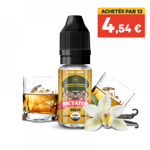DICTATOR 40/60 DULCE 10 ML | Cigusto | Cigarette electronique, Eliquide