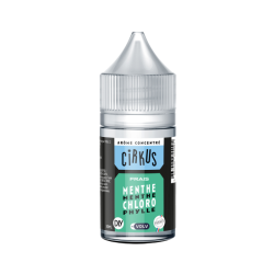 Concentré MENTHE CHLOROPHYLLE 30ml - Cirkus Authentic