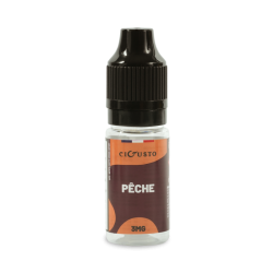 E liquide Peche 10 ml - Cigusto Classic 4 taux de nicotine | Cigusto | Cigarette electronique, Eliquide