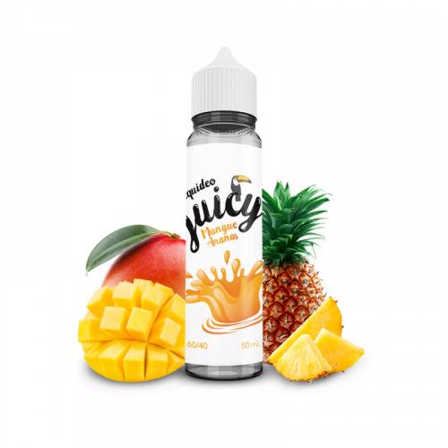 E Liquide Mangue Ananas Tentation 50 ML Liquideo Nicotine 0g | Cigusto | Cigarette electronique, Eliquide