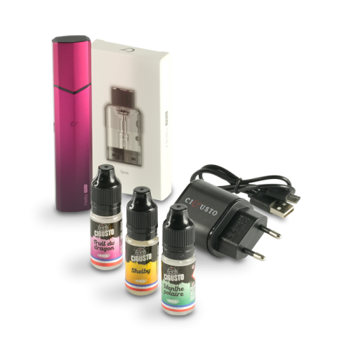 Pack Essentiel Découverte | Cigusto | Cigarette electronique, Eliquide