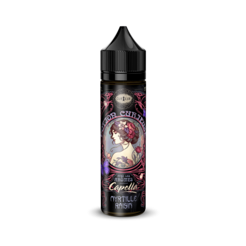 E Liquide MYRTILLE RAISIN 50 ml Potion Curieuse de chez Curieux | Cigusto | Cigarette electronique, Eliquide