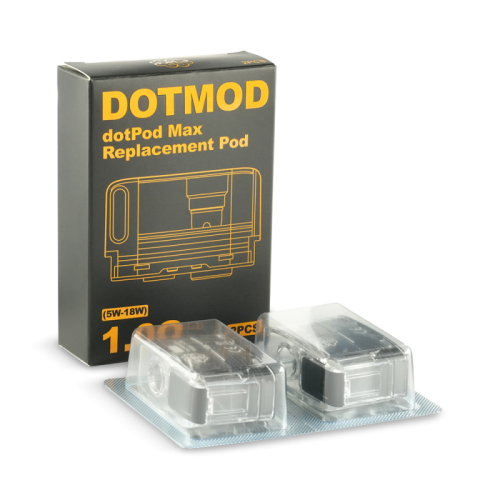 Cartouche avec résistance intégrée pour Dotpod Max de Dotmod | Cigusto | Cigarette electronique, Eliquide