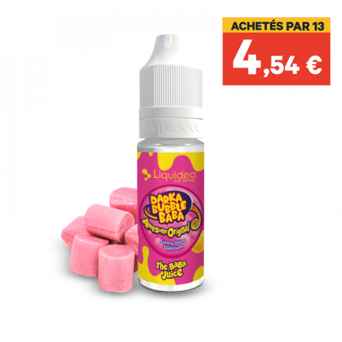 E-Liquide Darka Bubble Babba Liquideo, e-liquide au chewing gum Darka Bubble Babba | Cigusto | Cigusto | Cigarette electronique, Eliquide
