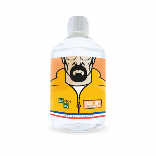 Base DIY 30/70 Neutre 500 ml  France 0 mg - Doctor DIY par Cigusto | Cigusto | Cigarette electronique, Eliquide