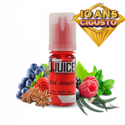 E Liquide RED ASTAIRE 10 ml - Tjuice