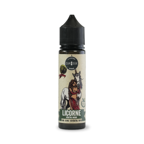 E-liquide Licorne Curieux Edition Astrale, e-liquide au végétol en flacon de 50 ml | Cigusto | Cigusto | Cigarette electronique, Eliquide