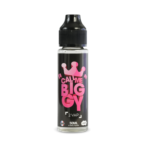 Eliquide 2Vap Call Me Biggy 50ml - E-TASTY Nicotine 0mg | Cigusto | Cigarette electronique, Eliquide