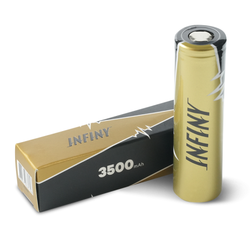 Accu 18650 3500 mAh - Infiny | Cigarette electronique | Cigusto | Cigarette electronique, Eliquide