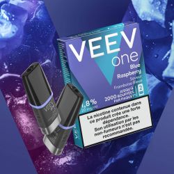 Cartouche Pod pré remplie eliquide Veev One Blue Raspberry 20 mg | Cigusto | Cigarette electronique, Eliquide