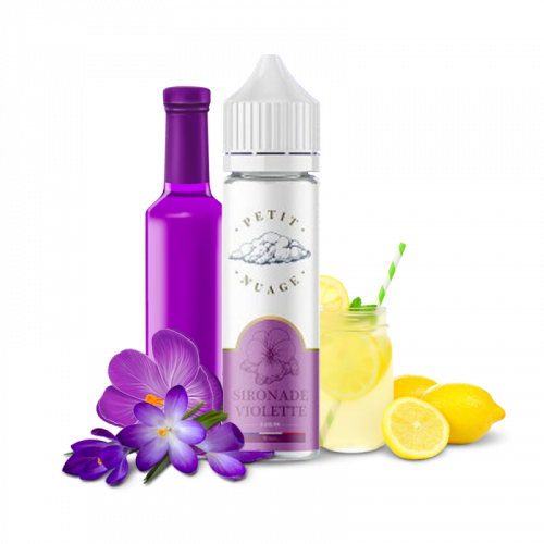 E liquide Sironade Violette 60ml - PRETTY CLOUD Nicotine 0mg | Cigusto | Cigarette electronique, Eliquide