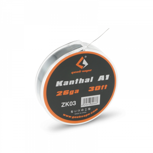 Bobine de fil Kanthal A1 de Geekvape, fil Kanthal A1 24, 26 ou 28 gauges | Cigusto | Cigusto | Cigarette electronique, Eliquide