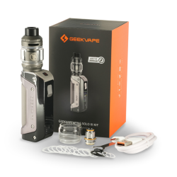 Kit ecigarette AEGIS SOLO 3 3000 mAh batterie intégré de geekvape  | Cigusto | Cigarette electronique, Eliquide