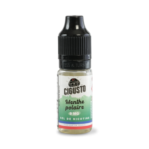 Eliquide Menthe Polaire Sel de nicotine Cigusto | Ecigarette | Cigusto | Cigarette electronique, Eliquide
