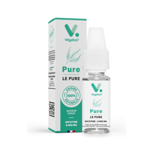 E Liquide Le Pure en format de 10 ml nicotiné de chez Vegetol | Cigusto | Cigarette electronique, Eliquide