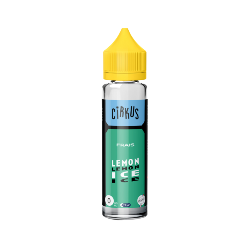 E liquide Lemon Ice 50ml Cirkus - VDLV Nicotine 0mg | Cigusto | Cigarette electronique, Eliquide