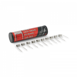 Clapton coil Ni80 Tri Fused  3x28GA+38GA Fumytech pour atomiseur RTA RDA | Cigusto | Cigarette electronique, Eliquide