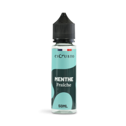 E Liquide MENTHE FRAICHE 50 ml - Cigusto Classic