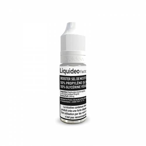 Booster sel de nicotine 10ml 20mg/ml Liquideo| Cigusto | Cigusto | Cigarette electronique, Eliquide