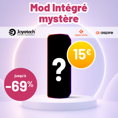 Mod INTEGRE Mystère parmi une sélection de modèles de différentes marques | Cigusto | Cigarette electronique, Eliquide