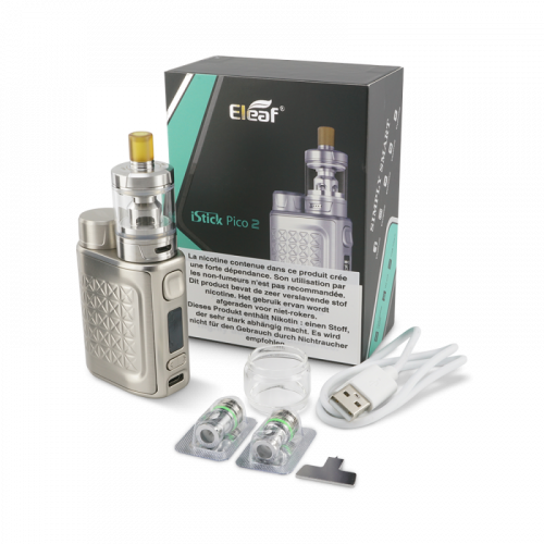 Kit cigarette electronique istick pico 2 75 Watts de Eleaf | Cigusto | Cigarette electronique, Eliquide