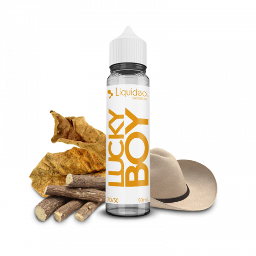 E Liquide Lucky Boy Evolution 50 ML Liquideo Nicotine 0g | Cigusto | Cigarette electronique, Eliquide