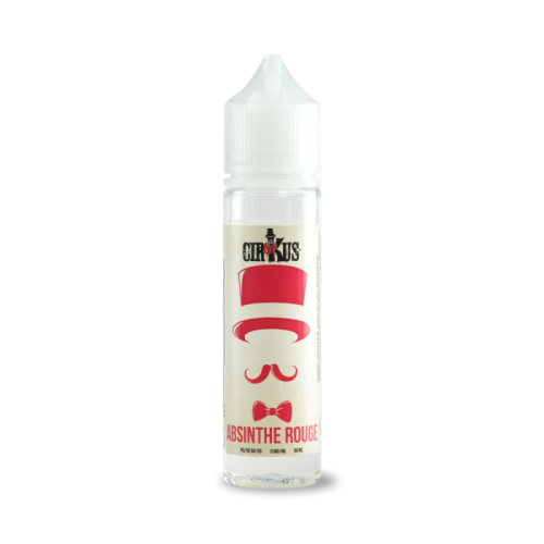 E Liquide Absinthe Rouge 50 ML à booster de chez CIRKUS par VDLV | Cigusto | Cigarette electronique, Eliquide