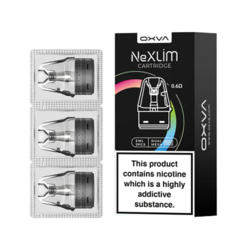 Cartouche de remplacement NEXLIM de Oxva avec résistance intégrée | Cigusto | Cigarette electronique, Eliquide