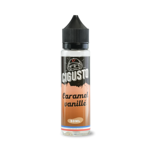 Eliquide France Caramel Vanille 50 ml Cigusto | Ecigarette | Cigusto | Cigarette electronique, Eliquide
