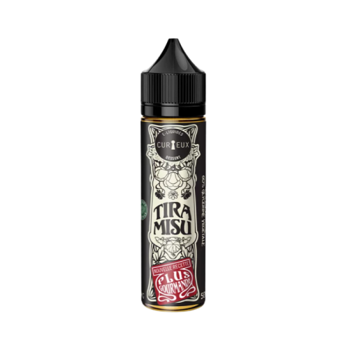 E liquide Tiramisu 50ml - CURIEUX  Nicotine 0mg | Cigusto | Cigarette electronique, Eliquide