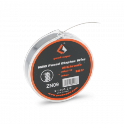 Fil resistif N80 30ga+38ga Fused Clapton Wire Geekvape | Cigusto | Cigarette electronique, Eliquide