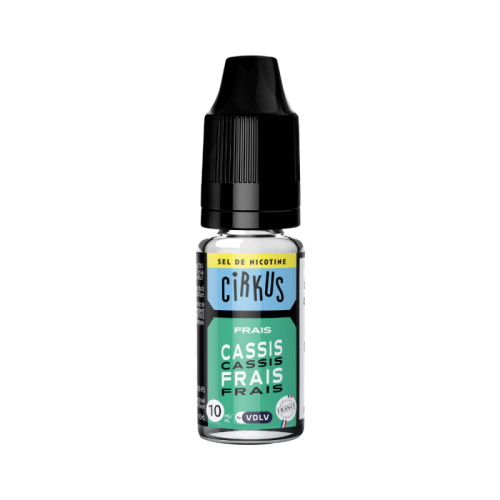 E-liquide Cirkus Cassis Frais aux sels de nicotine| Cigusto | Cigusto | Cigarette electronique, Eliquide