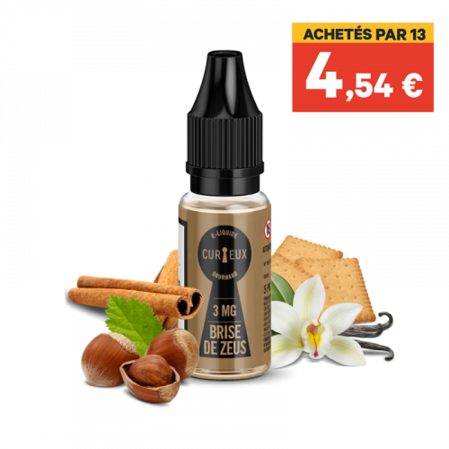 E liquide France Brise de Zeus Edition Essentielle 10ml - CURIEUX | Cigusto | Cigarette electronique, Eliquide