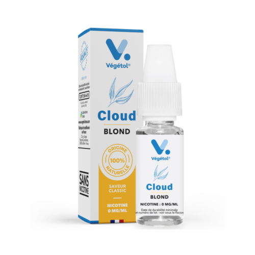 E Liquide Cloud Blond en format de 10 ml nicotiné de Vegetol | Cigusto | Cigarette electronique, Eliquide