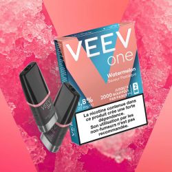 Cartouche pré remplie eliquide Veev One Watermelon 20 mg | Cigusto | Cigarette electronique, Eliquide