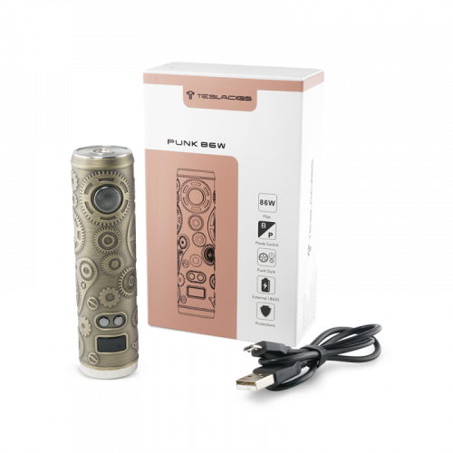 Mod Punk 86W Tesla - Mod cigarettes électroniques Tesla | Cigusto | Cigarette electronique, Eliquide