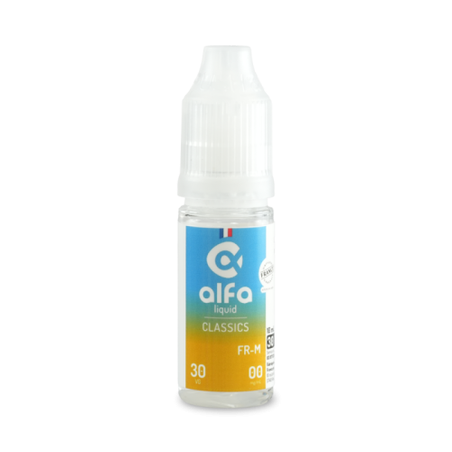 E Liquide pour cigarette electronique FR-M 10 ml - Alfaliquid | Cigusto | Cigarette electronique, Eliquide