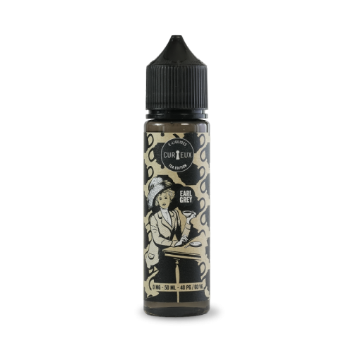 E liquide France Earl Grey Tea 50 ml - CURIEUX Nicotine 0mg | Cigusto | Cigarette electronique, Eliquide