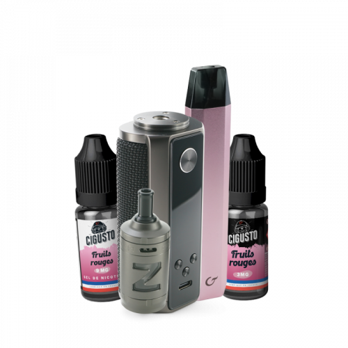 Pack Ecigarette Intense Plus Z MTL Fruité | Cigusto | Cigusto | Cigarette electronique, Eliquide
