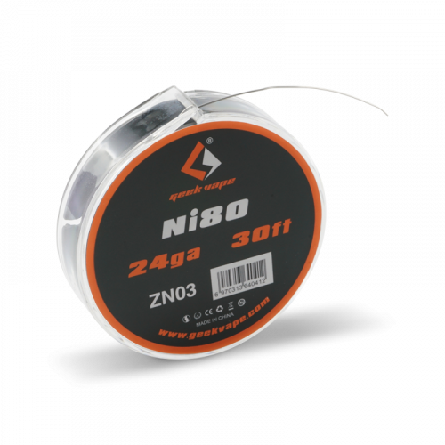 Bobine fil Ni80 Clapton de Geekvape - 3 dimensions de gauge | Cigusto | Cigarette electronique, Eliquide